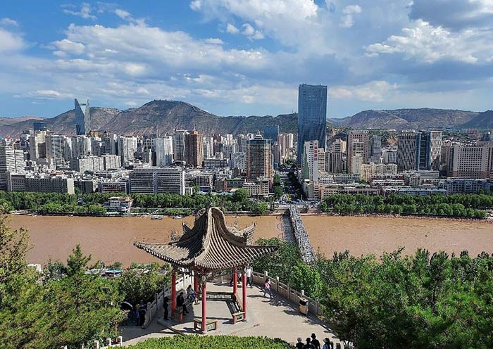  Lanzhou City & the First Bridge of Yellow River 