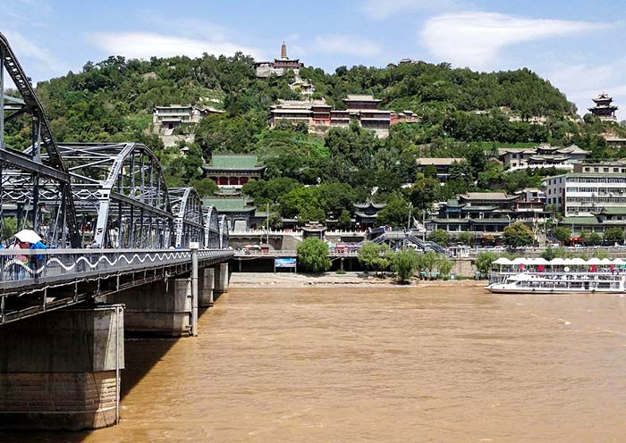 Zhongshan Bridge & White Pagoda Park