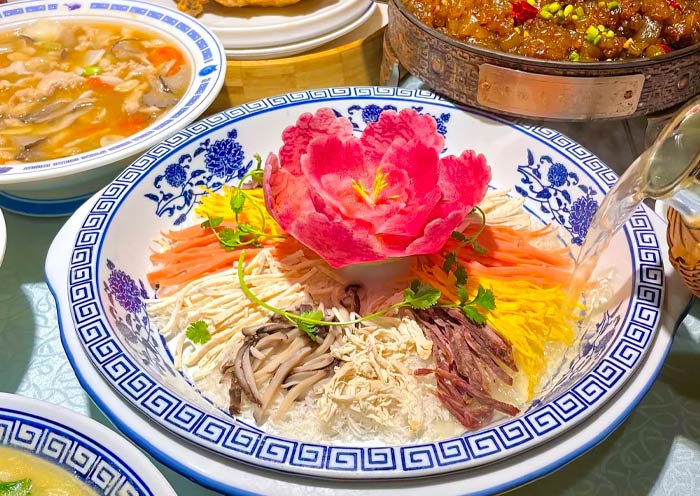 Peony Swallow Soup of Luoyang Water Banquet