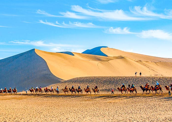 Singing Sand Dunes & Crescent Spring