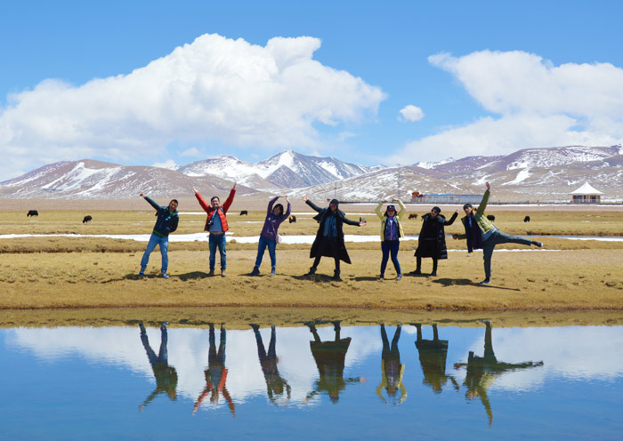 Namtso Lake in Tibet