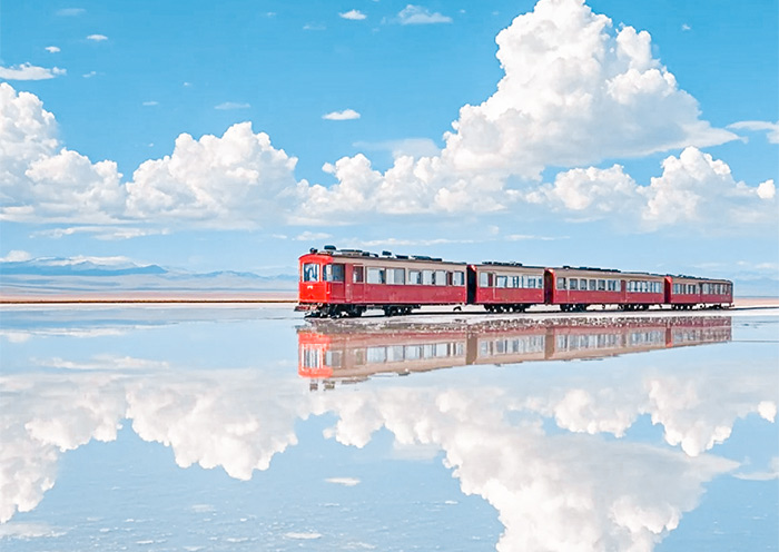 Qinghai Chaka Salt Lake