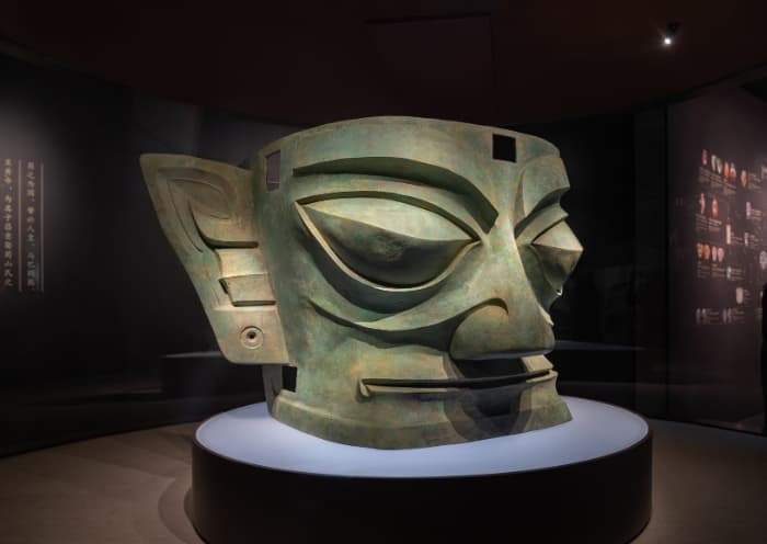 Sanxingdui Bronze Mask