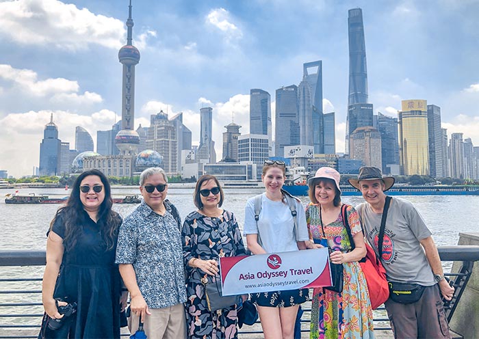 The Bund in Shanghai
