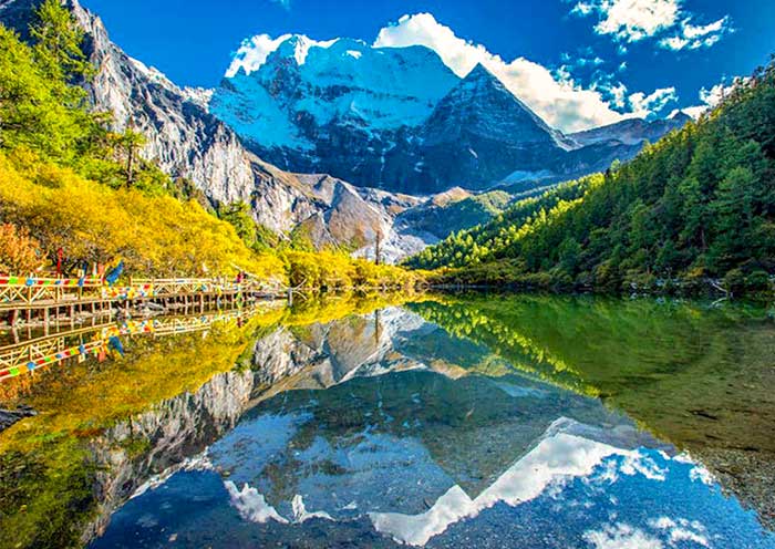 Three Holy Mountains of Yading