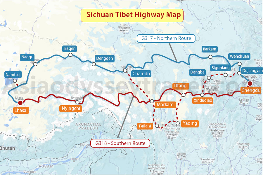 How to Plan Sichuan Tibet Trip via G318