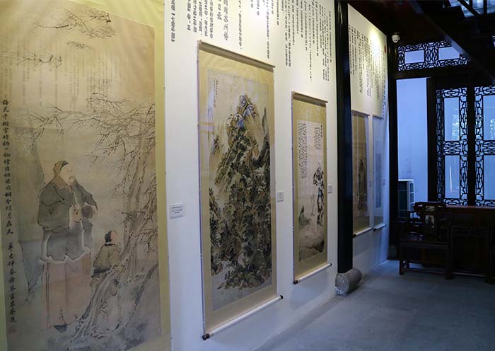 Suzhou Museum's calligraphy and paintings