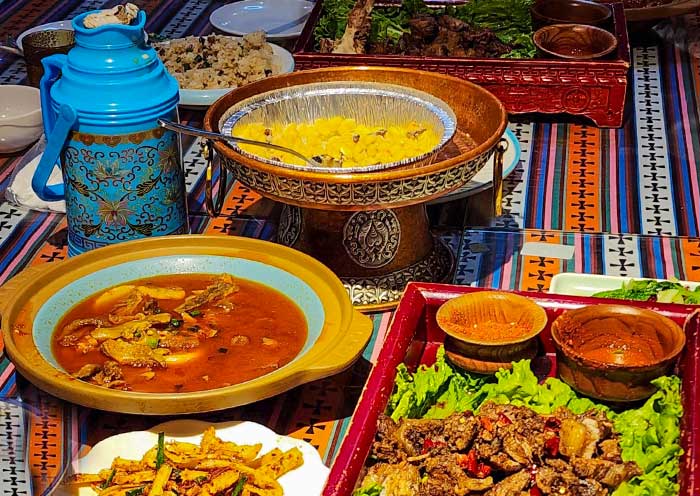 Feast for Tibetan New Year Festival