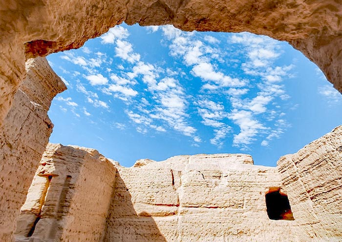 Underground Room of Jiaohe Ancient City