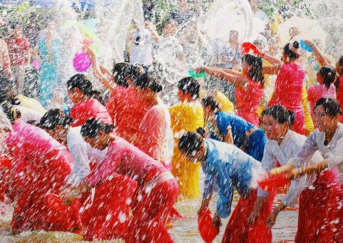 Water-Splashing Festival: Also Known as Songkran Festival