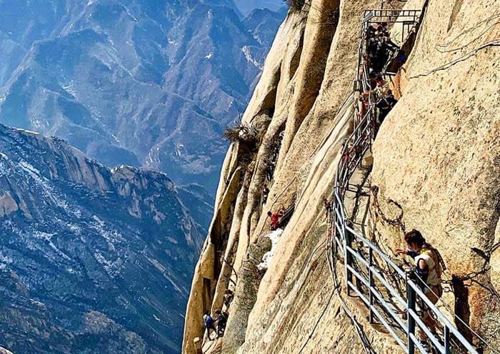 Plank Road in the Sky, Huashan Mountain