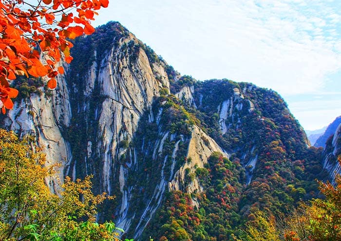 Mount Huashan Autumn Scenery