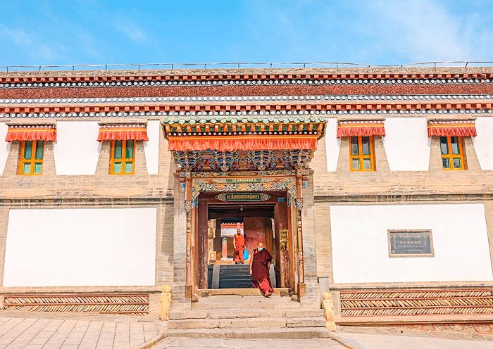 Temples at Ta'er Monastery