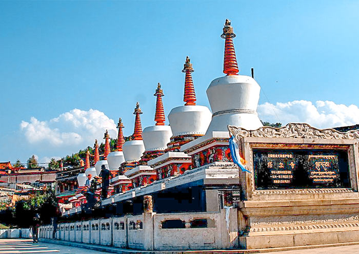 Kumbum Stupa of Ta'er Monastery