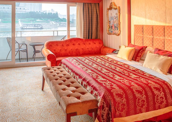 Yangtze Gold 3 Executive King-size Bed Cabin