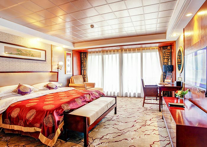 Yangtze Gold 6 Executive King-size Bed Cabin