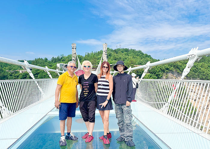 Glass Bridge, Zhangjiaije Grand Canyon