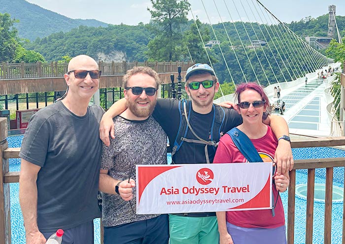 Glass Bridge, Zhangjiaije Grand Canyon