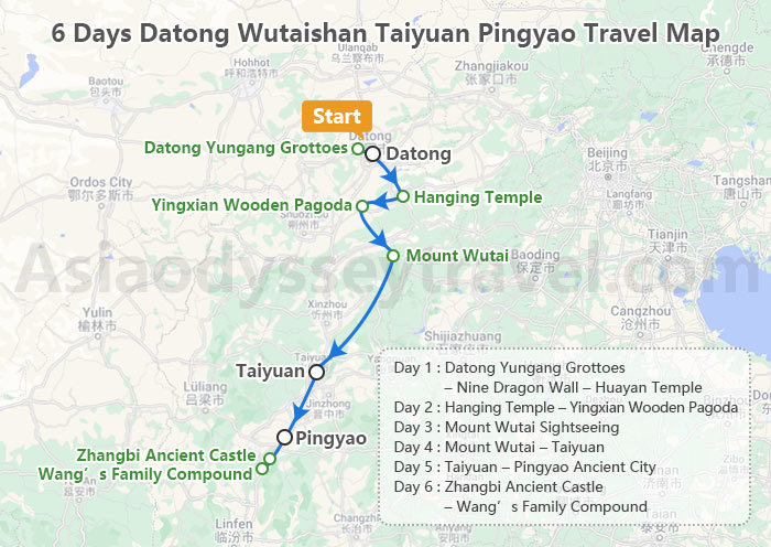 Taiyuan China Maps, Taiyuan City Map with Attractions, Airports