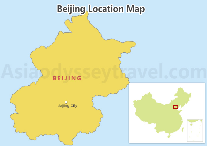 Beijing Location Map