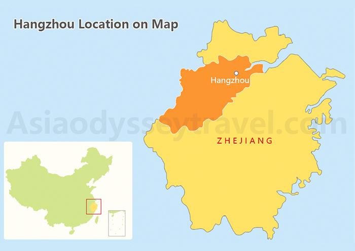 Hangzhou Map