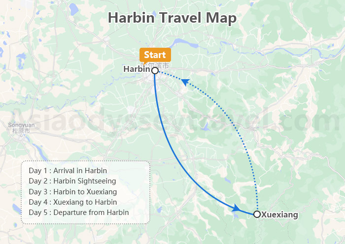 Harbin City Map: Map of Harbin China (2025)