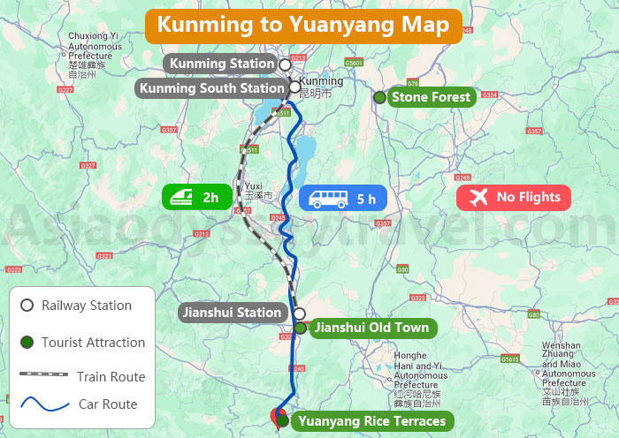 How to plan a Yuanyang Tour?