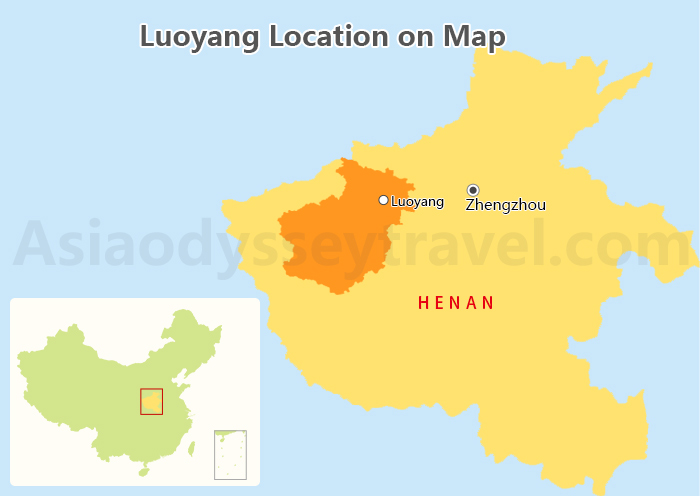 Luoyang Tourist Map: Luoyang Map with Tourist Attractions