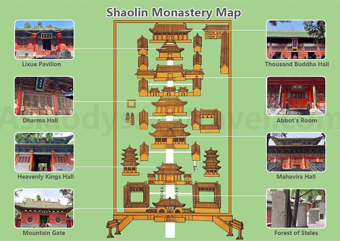 Shaolin Temple Maps