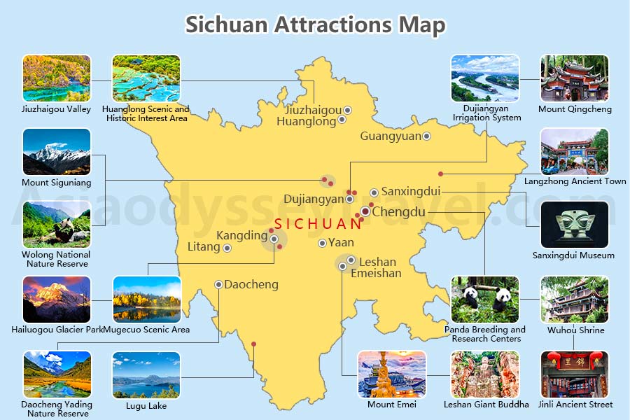 sichuan china map