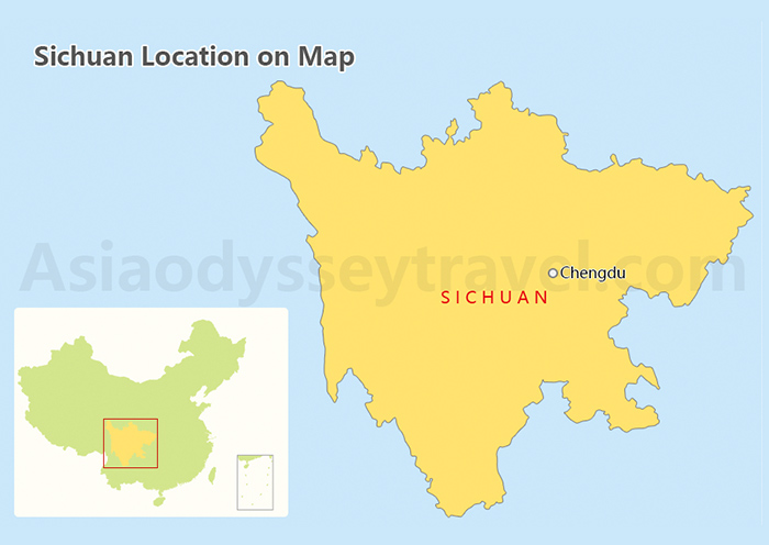 Sichuan Maps: Tourist Map of Sichuan China (2025)