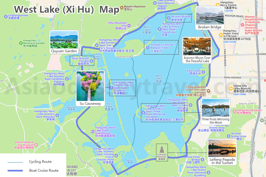 West Lake Map