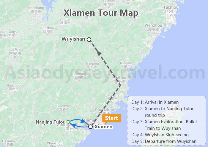 Xiamen Map: Xiamen City Map & Xiamen Tourist Map (2025)