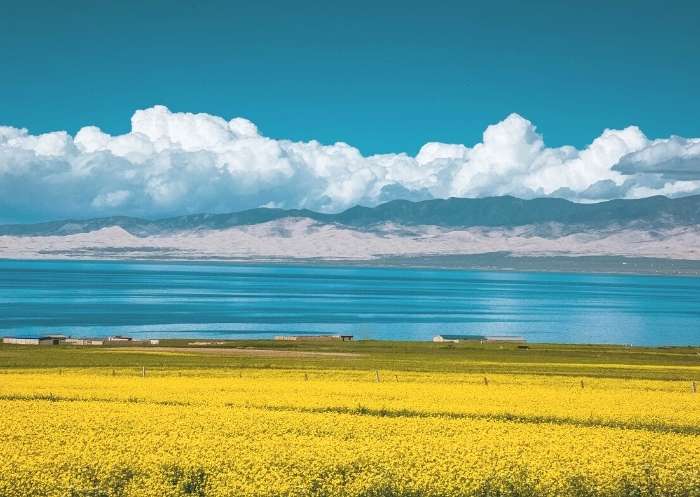 Qinghai Lake around Xining