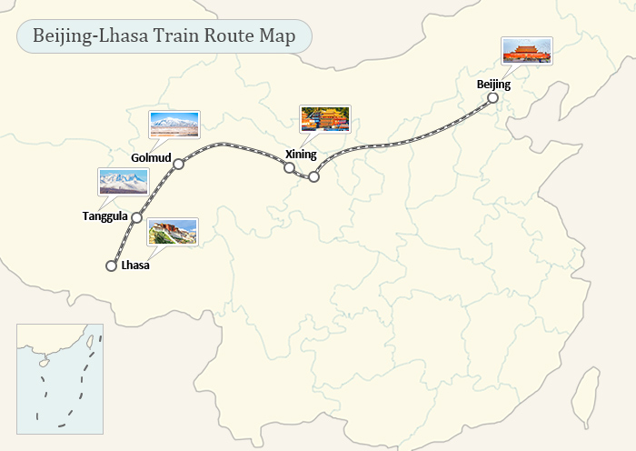 How much is the luxury train from Beijing to Lhasa?