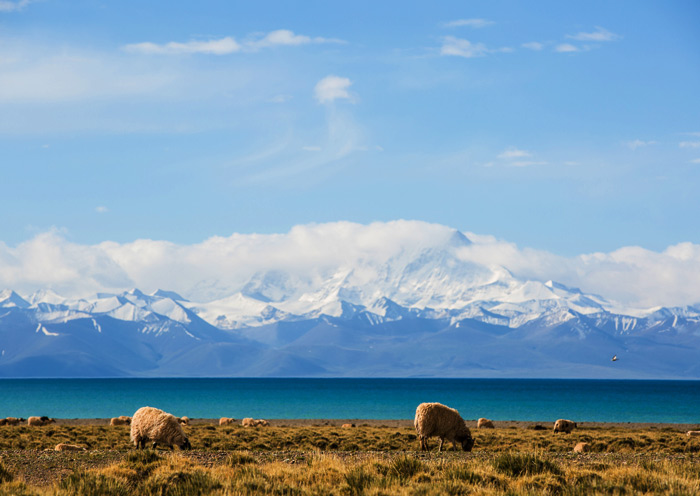 Namtso Lake in Tibet