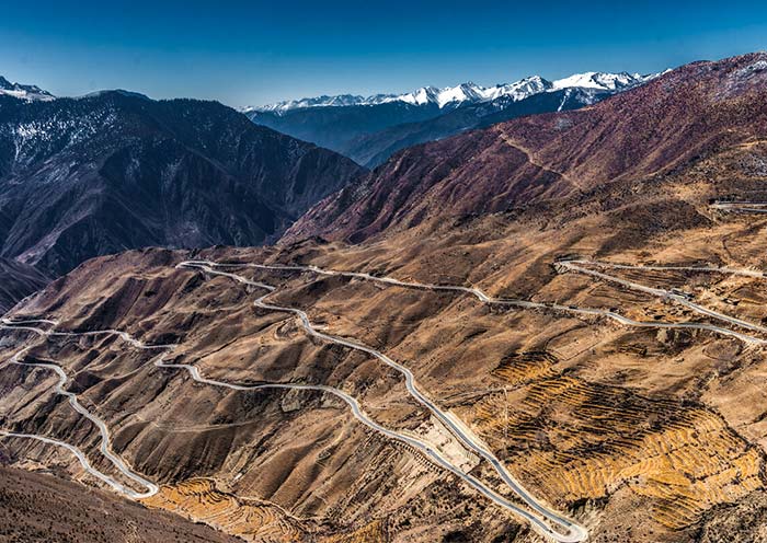 Nujiang 72 Turns, Tibet