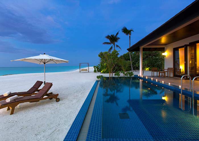 Atmosphere Kanifushi Maldives Sunset Beach Villa With Pool