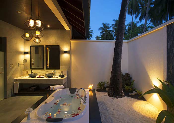 Atmosphere Kanifushi Maldives Two Bedroom Sunset Family Beach Villa
