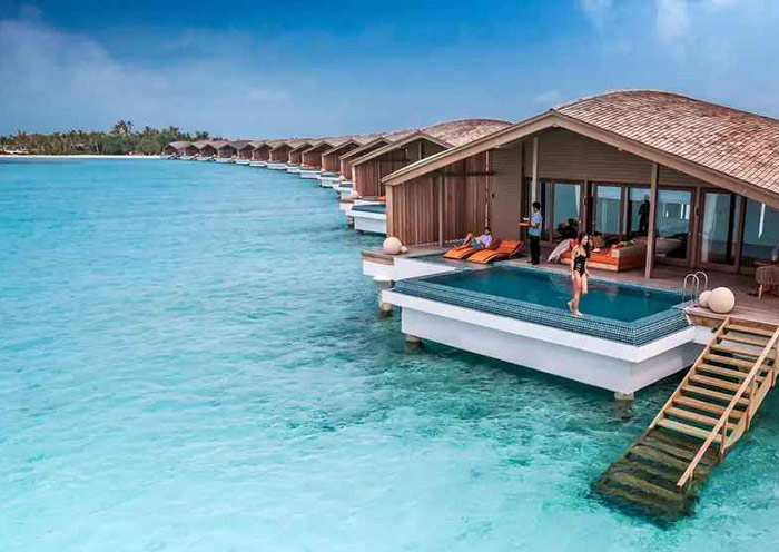 Club Med Finolhu Overwater Villa Sunset
