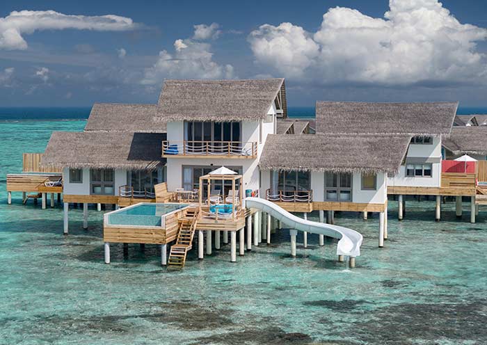 Coracora Maldives Two Bedroom Lagoon Pool Villa with Slide
