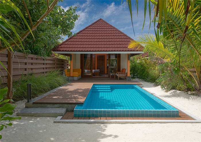 Dhigufaru Island Resort Beach Veli Pool Villa
