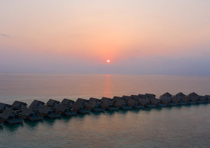 Sunset Water Villa with Pool