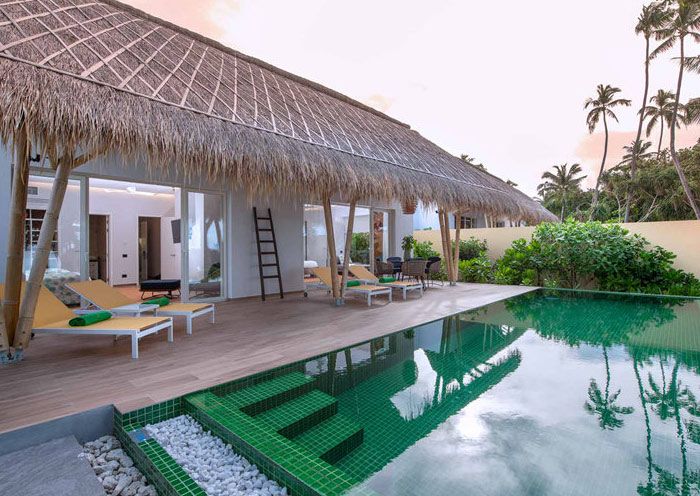 Family Beach Villas with Pool
