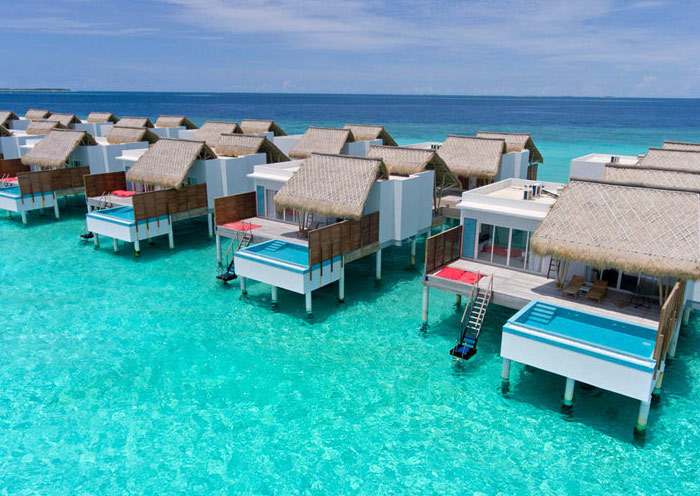 Water Villas with Pool
