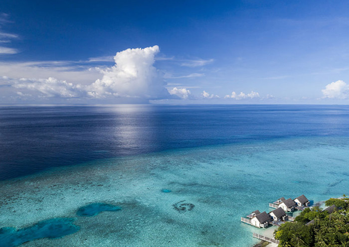 Sunset Water Villa with Pool
