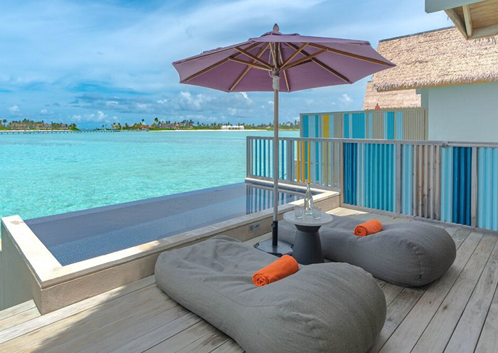 Hard Rock Hotel Maldives Platinum Overwater Pool Villa