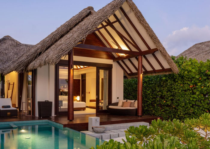 Heritance Aarah Mlaldives Sunset Pool Beach Villa