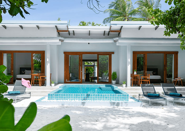 Ifuru Island Maldives - Sunset Two Bedroom Villa with Pool
