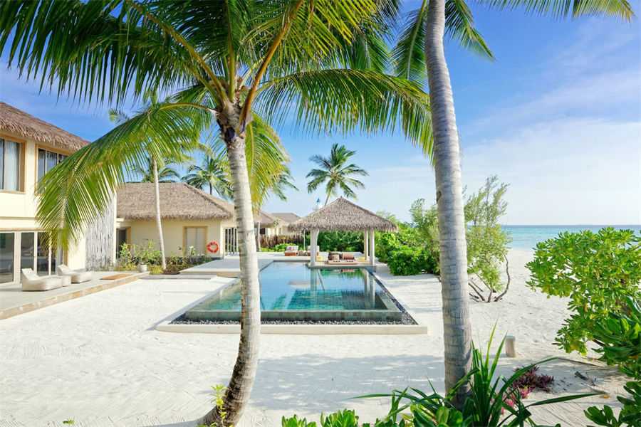 Two Bedroom Beachfront Pool Residence
